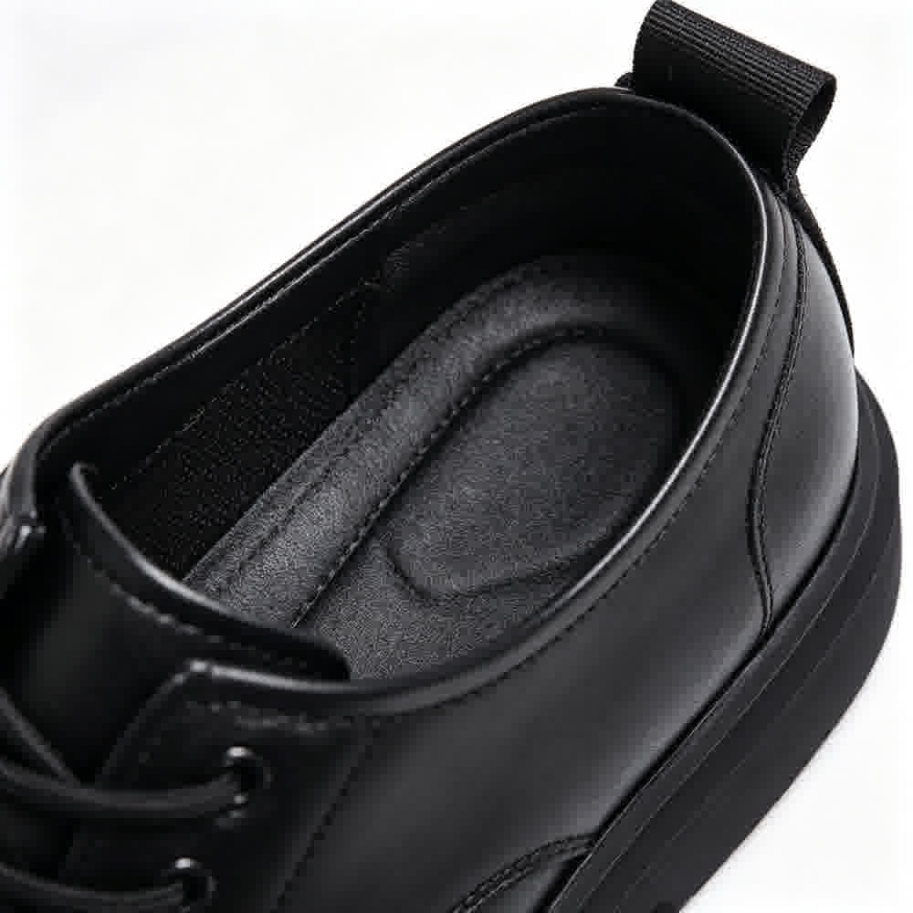 Men's Chunky Business Casual Leather Shoes - Premium Comfort & Anti-Slip Sole