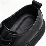 Men's Chunky Business Casual Leather Shoes - Premium Comfort & Anti-Slip Sole